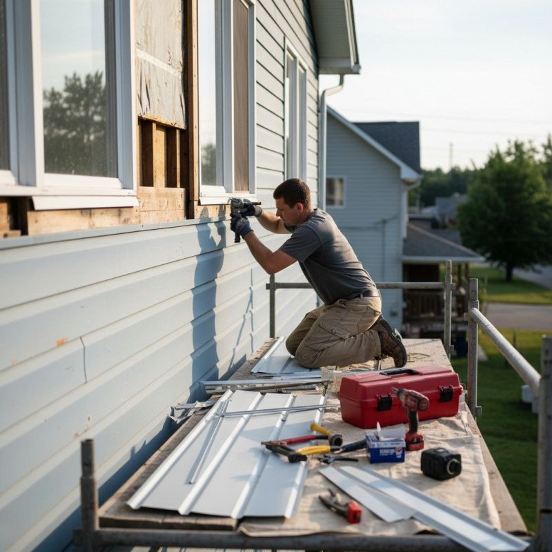 Handyman Siding Repair